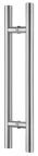 Glass Door Handle, 22 x 33 mm, Stainless Steel 202/304