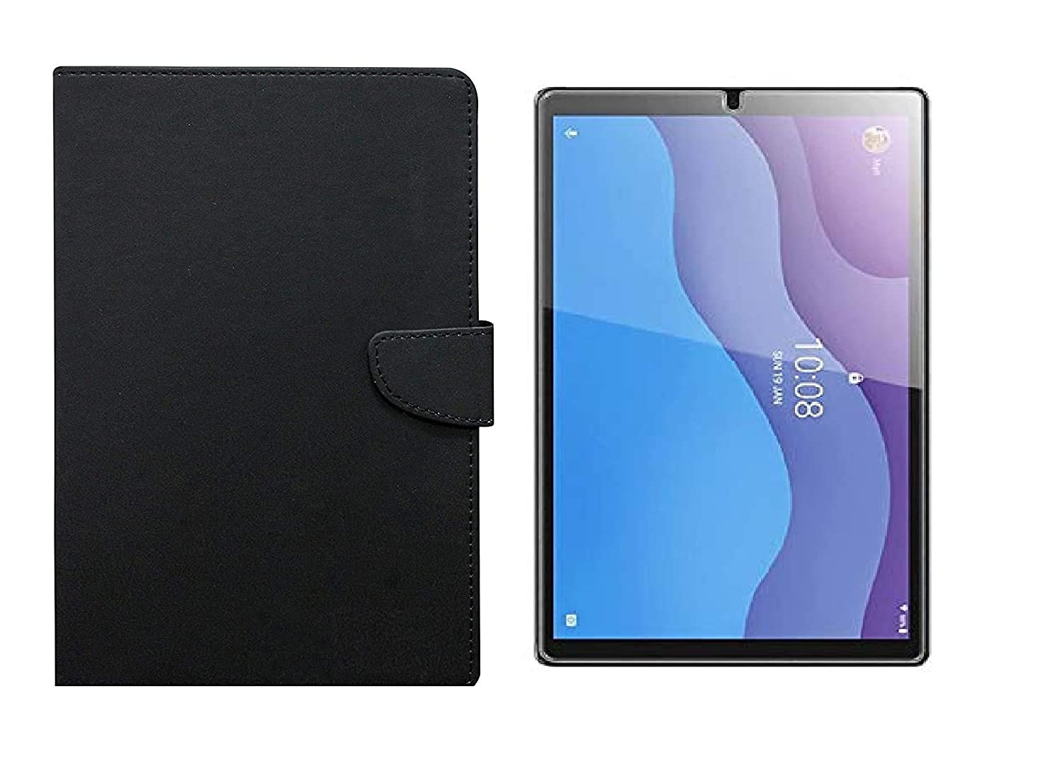 Cellwallpro Case for Lenovo Tab M10 HD 2nd Gen (TB-X306X)/Smart Tab M10 HD 2nd Gen (TB-X306F) 10.1(Black)