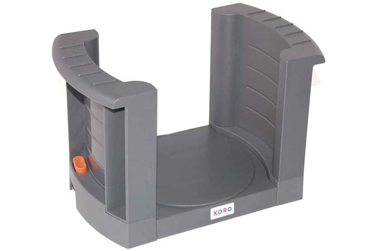 Kitchen Dish Holder, PVC Storage Rack, Gray